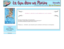 Tablet Screenshot of la-gym-dans-ma-piscine.com